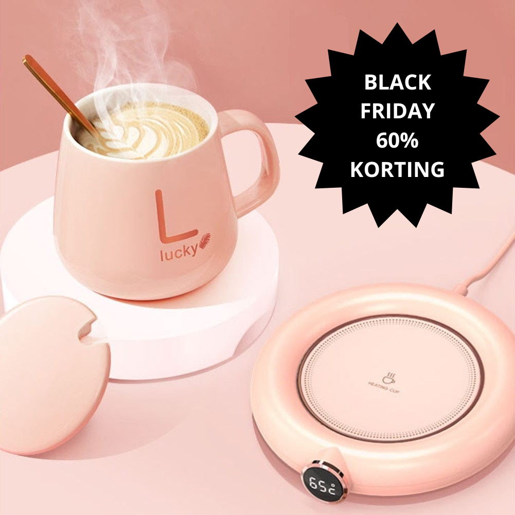 Cup Heater⢠| Nooit meer koude koffie of thee!