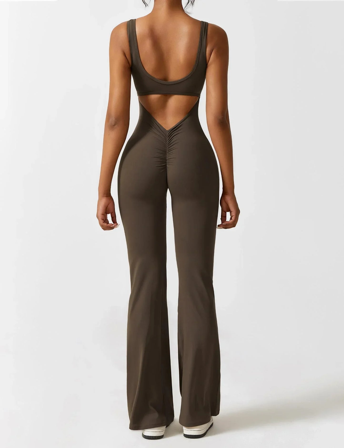 Flare Backless Jumpsuit™ | Boost je zelfvertrouwen!