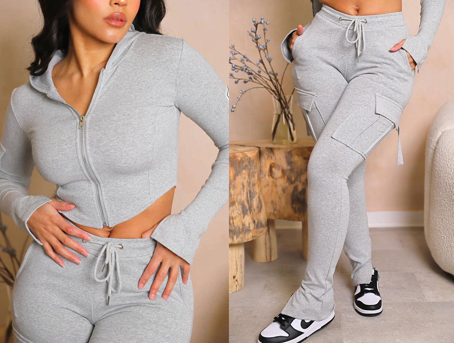 Viral TikTok Cargo Tracksuit⢠| Stijlvol Comfortš«