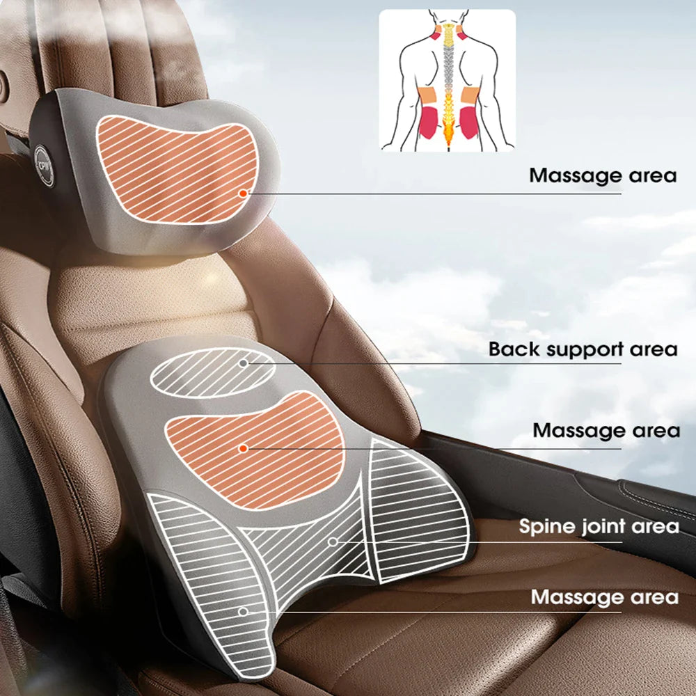 Auto Massage™ | Altijd ontspannen in de auto