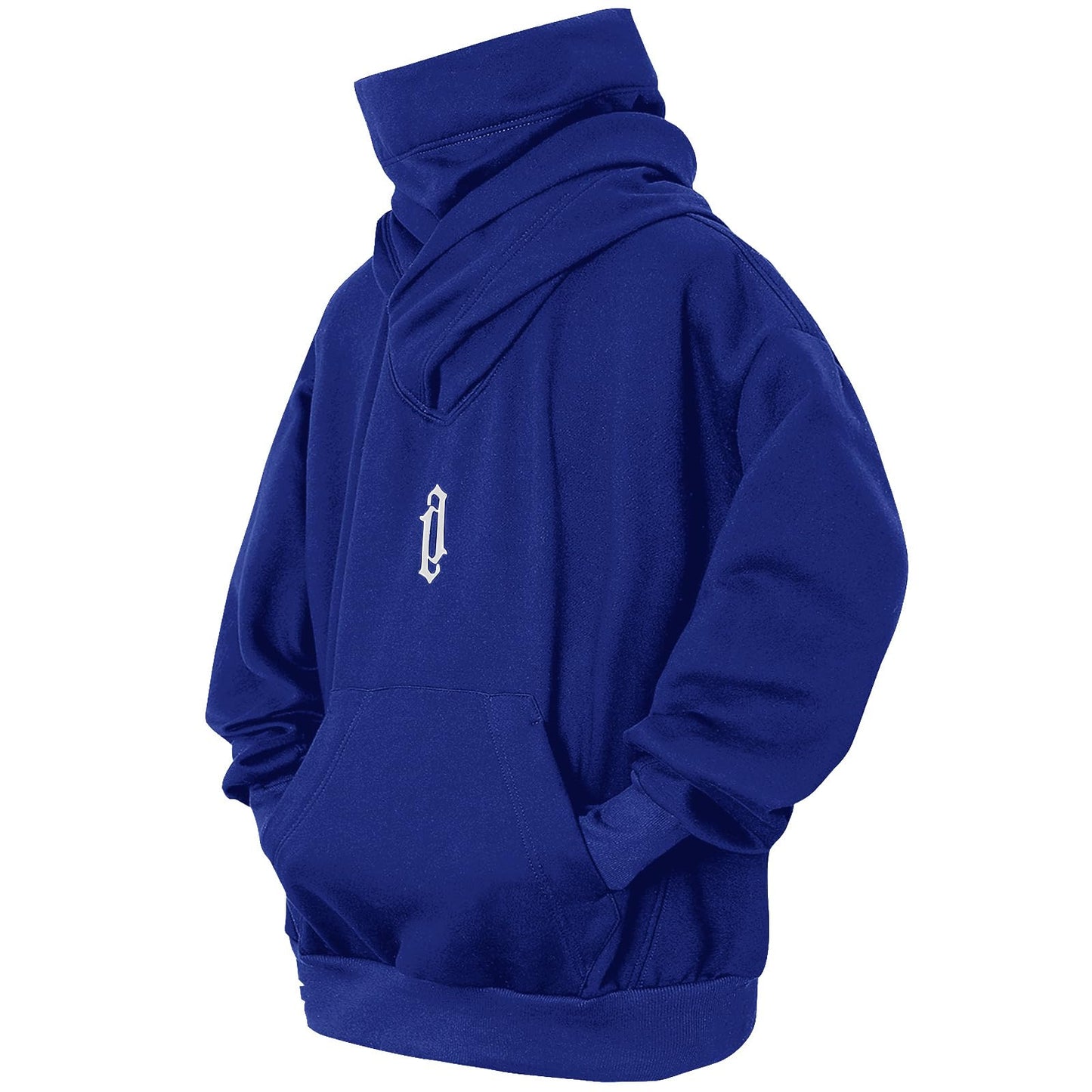 ⭐Ninja Double Neckline Cotton Hip Hop Hoodie™ | Next level street style