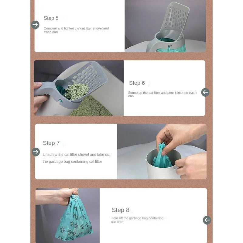 EasyScoop® -Poep weg zonder aan te raken (Gratis 60 zakjes)
