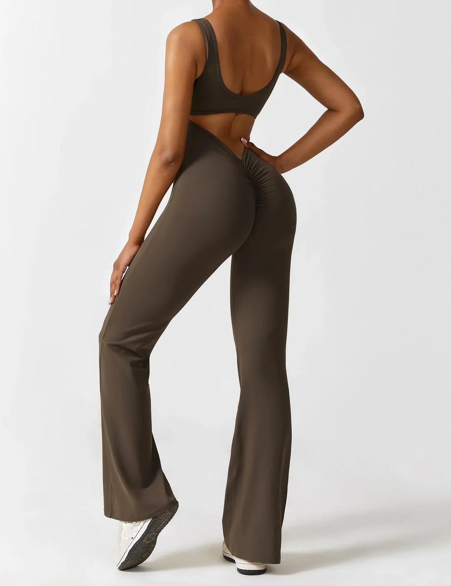 Flare Backless Jumpsuit™ | Boost je zelfvertrouwen!