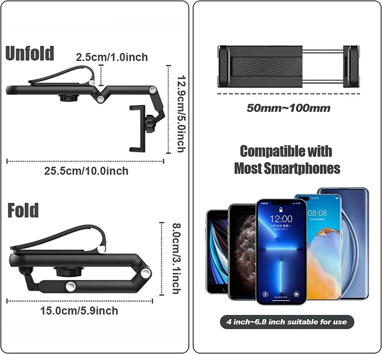 Clip-on telefoonhouder™ | Multifunctionele 360° draaibare houder