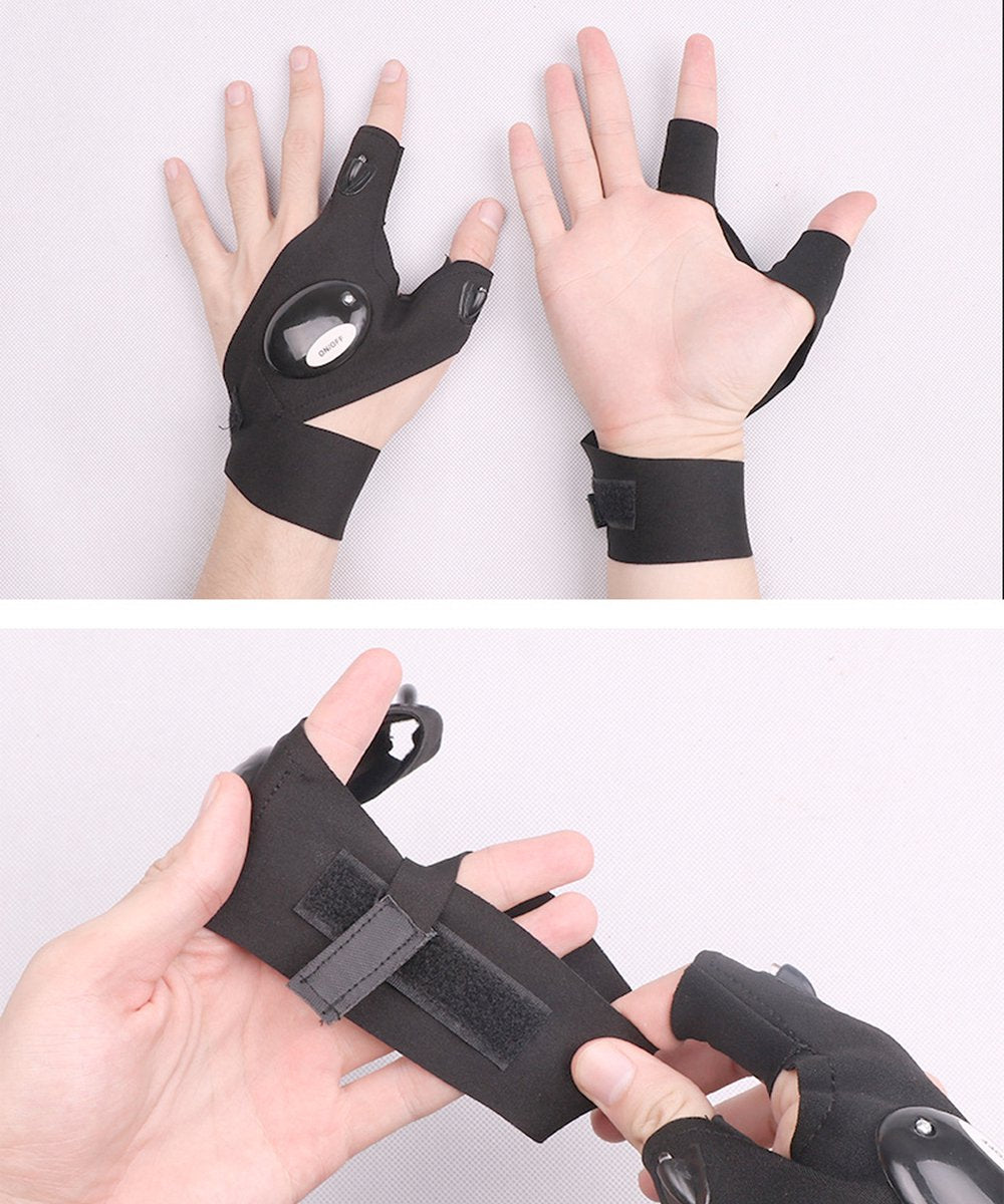LED Handschoen™ | handsfree licht in het donker