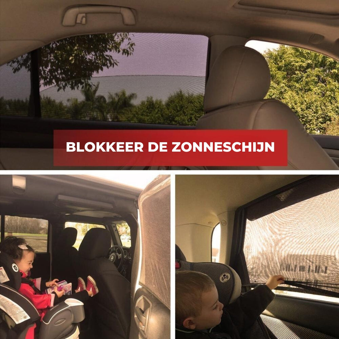 SchaduwSchild™ | Zijraam hoes voor schaduw in de auto😎