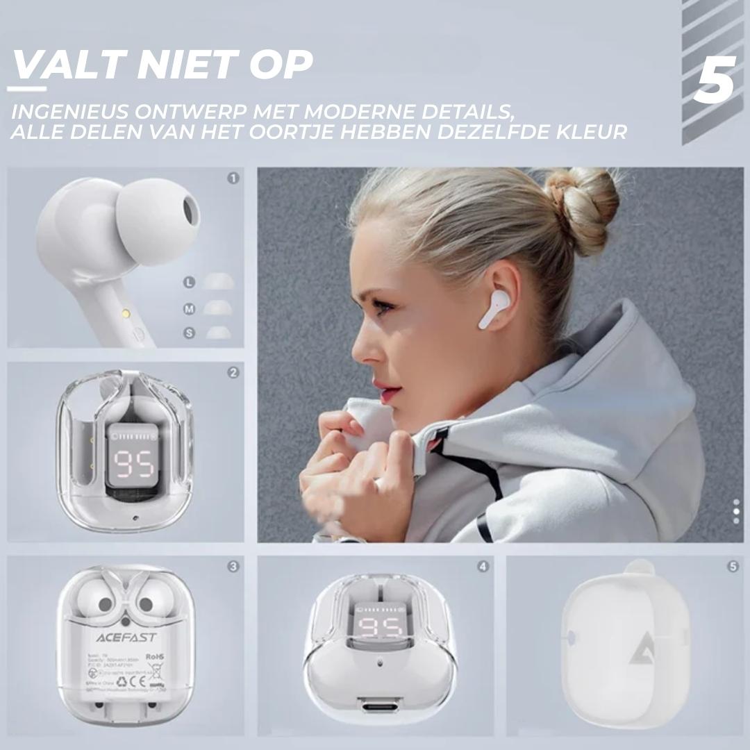 MaxiPods™ - Waterdichte draadloze oortjes met noise cancelling
