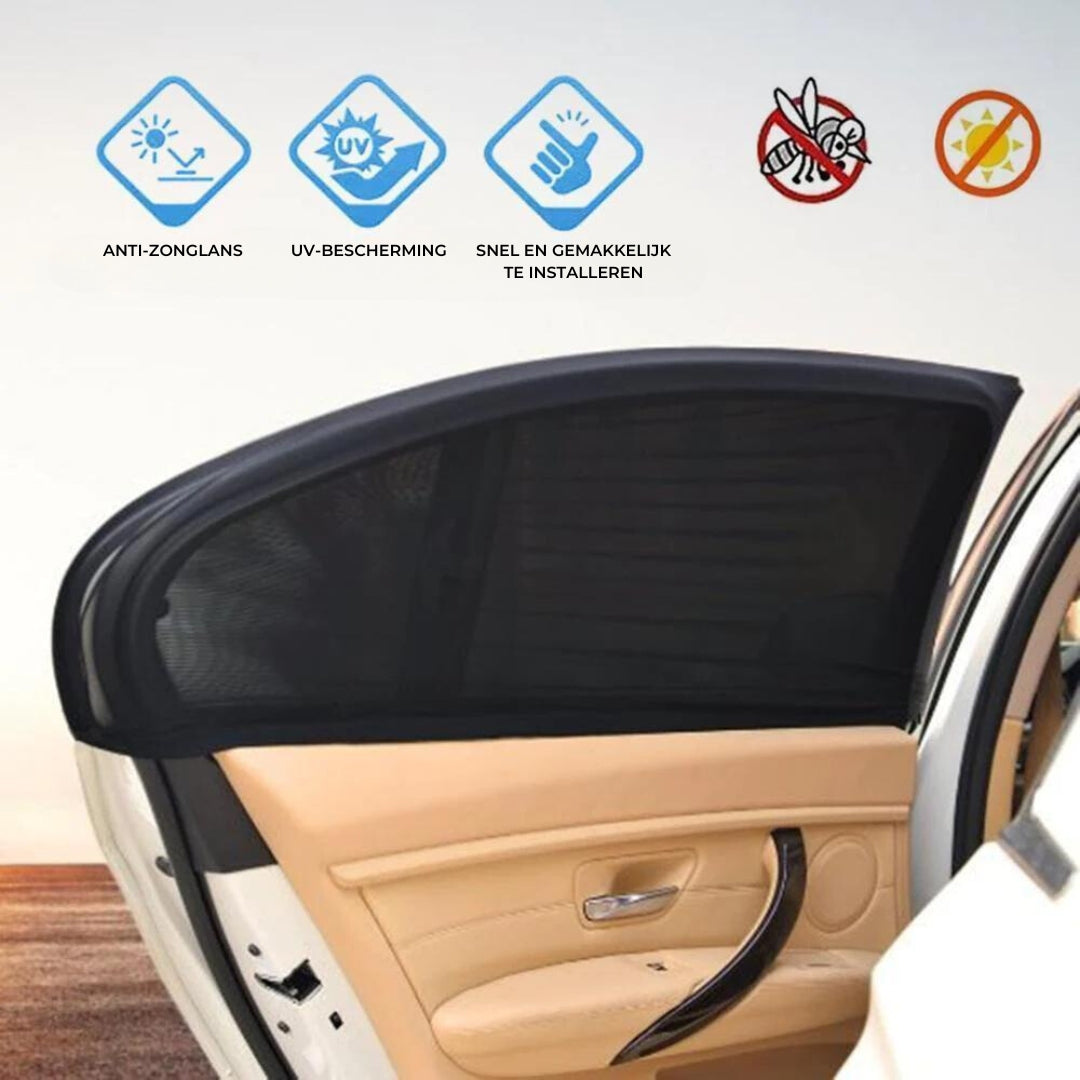 SchaduwSchild™ | Zijraam hoes voor schaduw in de auto😎