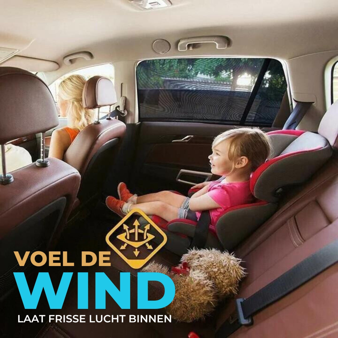 SchaduwSchild™ | Zijraam hoes voor schaduw in de auto😎