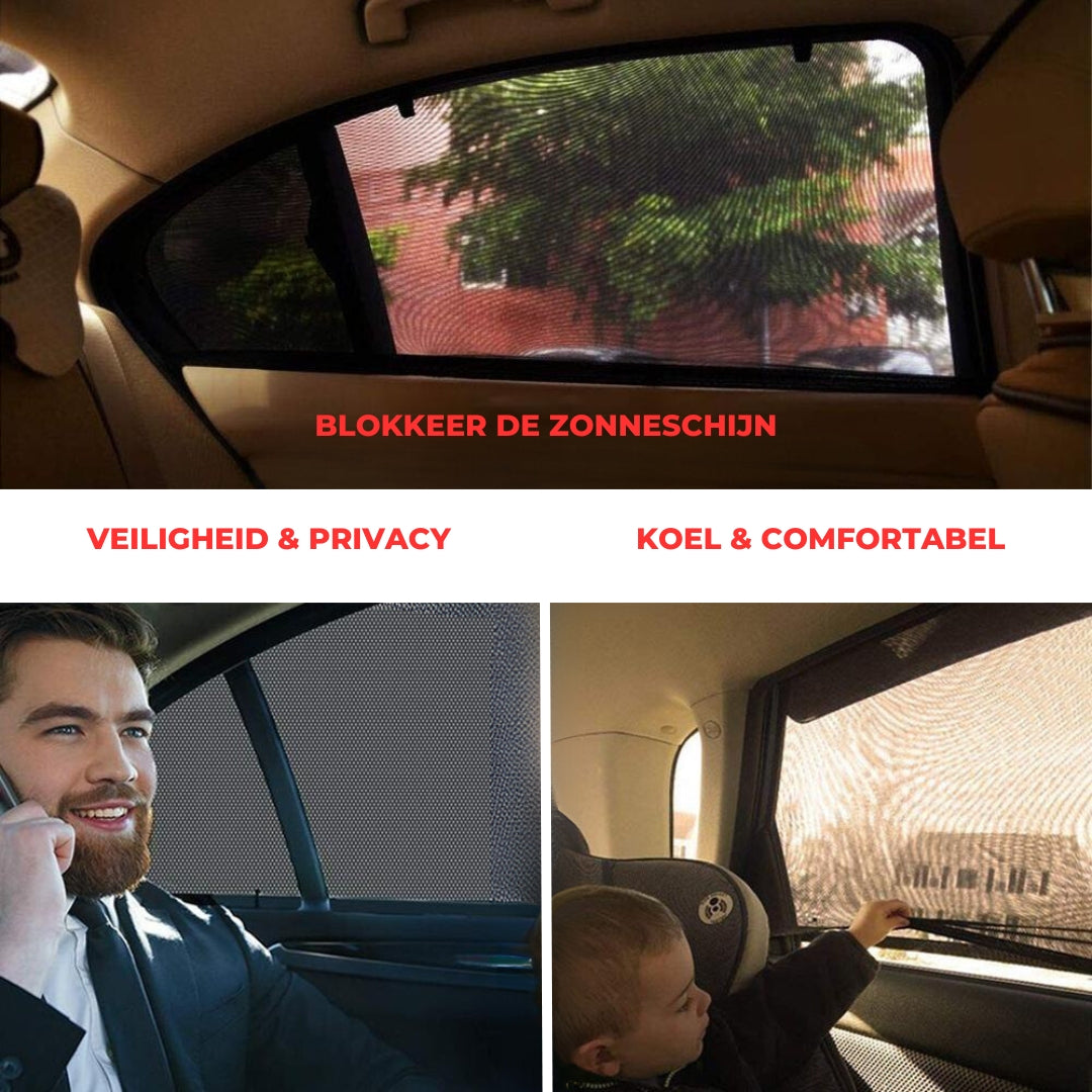 SchaduwSchild™ | Zijraam hoes voor schaduw in de auto😎