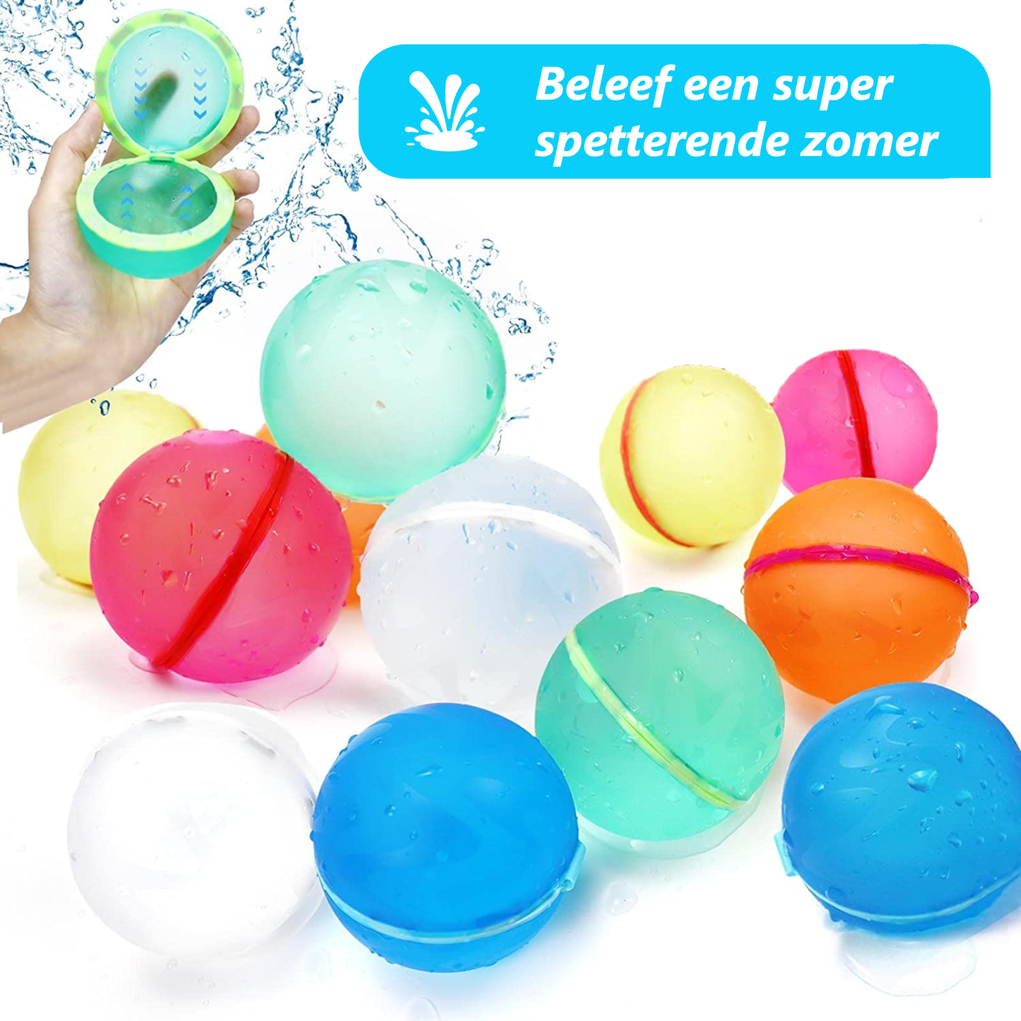 Herbruikbare waterballonnen™ - Nooit meer gedoe