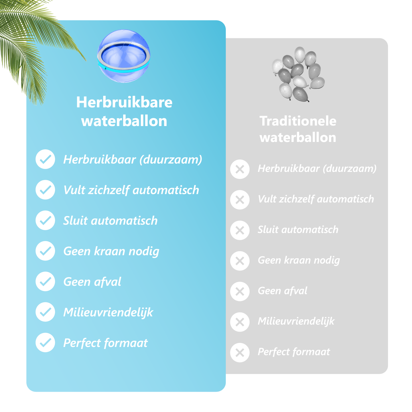 Herbruikbare waterballonnen™ - Nooit meer gedoe