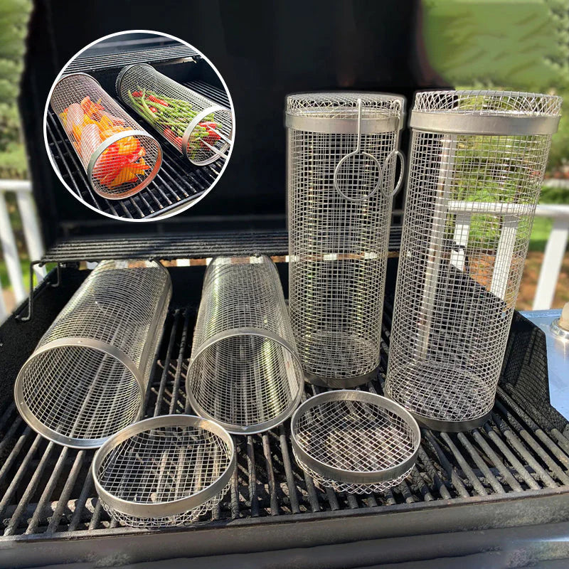 BBQ-RolMand™ - houdt je bbq schoon en geeft je een complete maaltijd (1+1 GRATIS)
