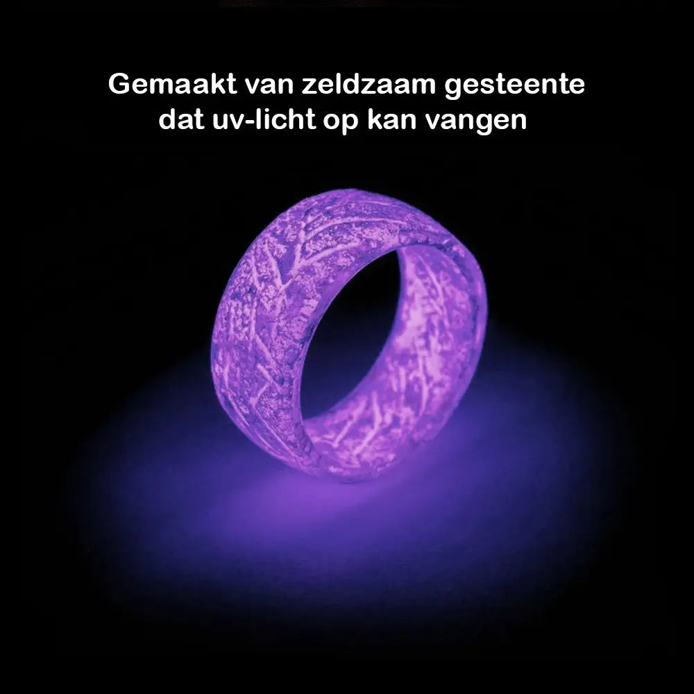 Lava Ring⢠- vangt uv-licht op en laat jou shinen