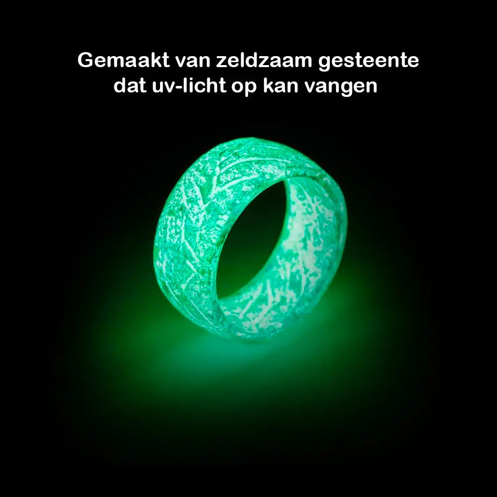 Lava Ring⢠- vangt uv-licht op en laat jou shinen