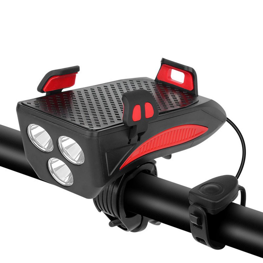 CyberCruiser™ | Multifunctionele 4-in-1 Fietslamp en Telefoonhouder