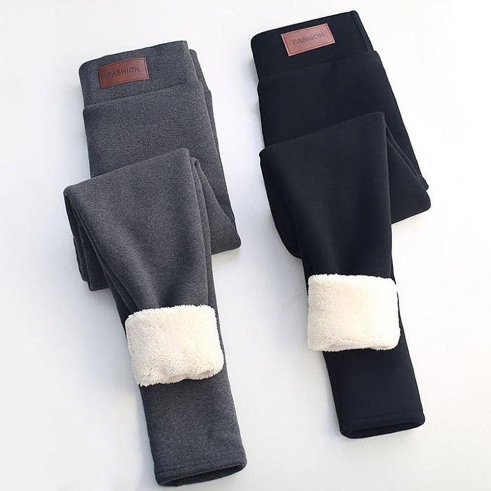 Gevoerde Warme Fleece Legging - nooit meer koud