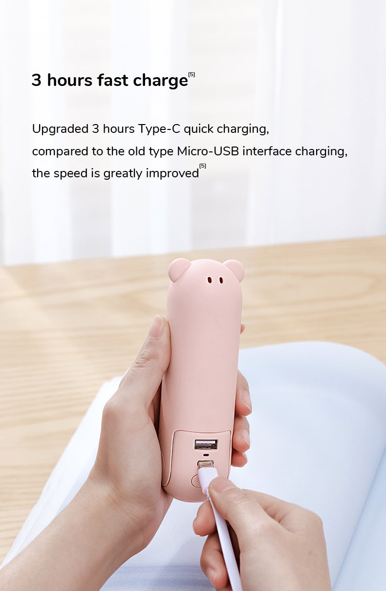 Glampy-Fan™ | Draagbare Mini Ventilator + Powerbank + Zaklamp in 1 GADGET