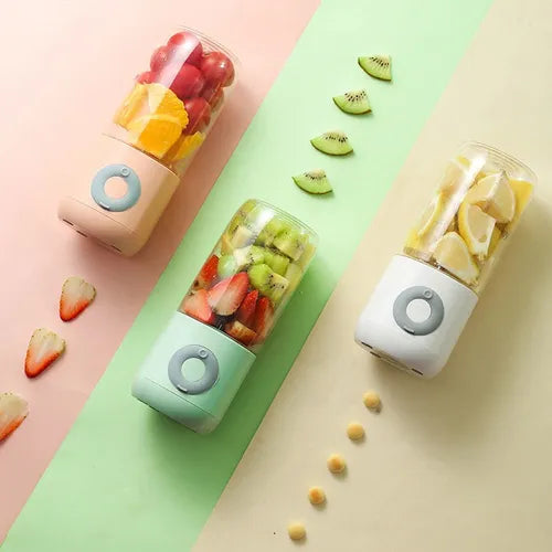 Draagbare mini-blender - altijd een gezonde shake bij de hand!