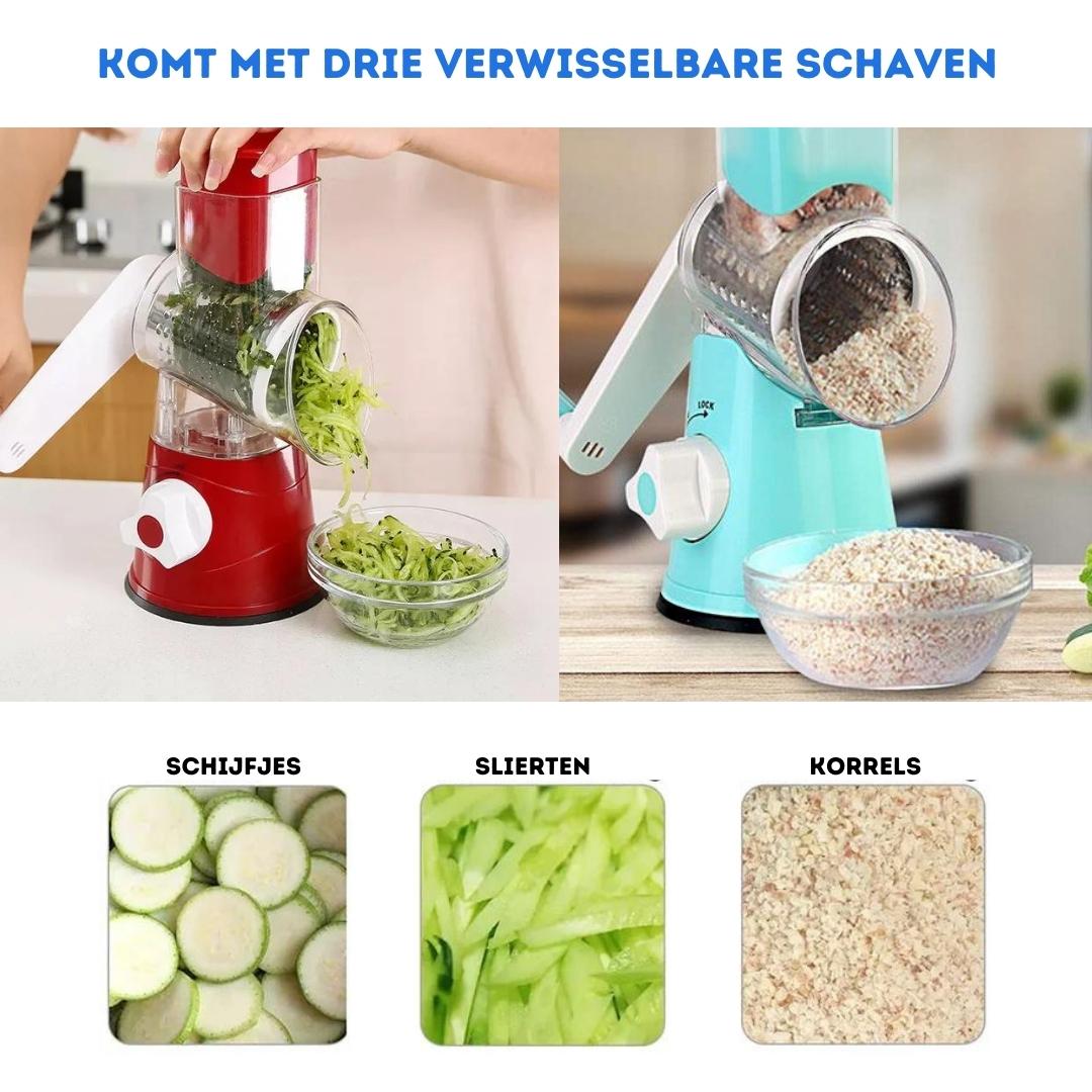 PowerRasp™ - Snel gezond voedsel op tafel, nu met 2 gratis schaven t.w.v. 14,95