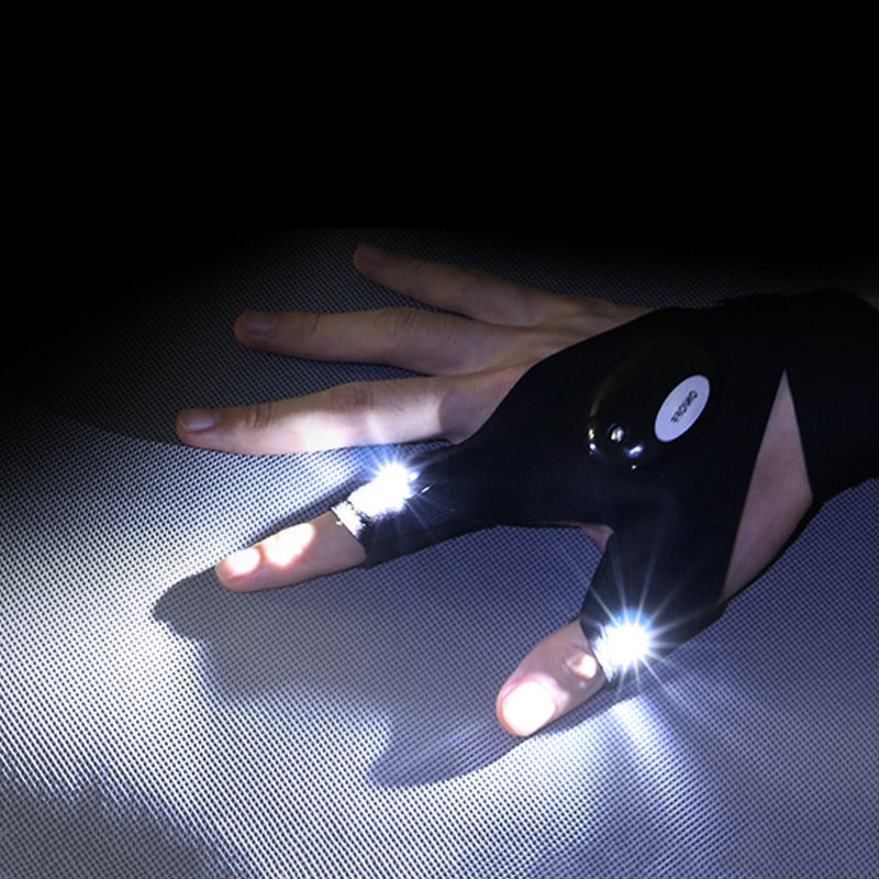 LED Handschoen™ | handsfree licht in het donker