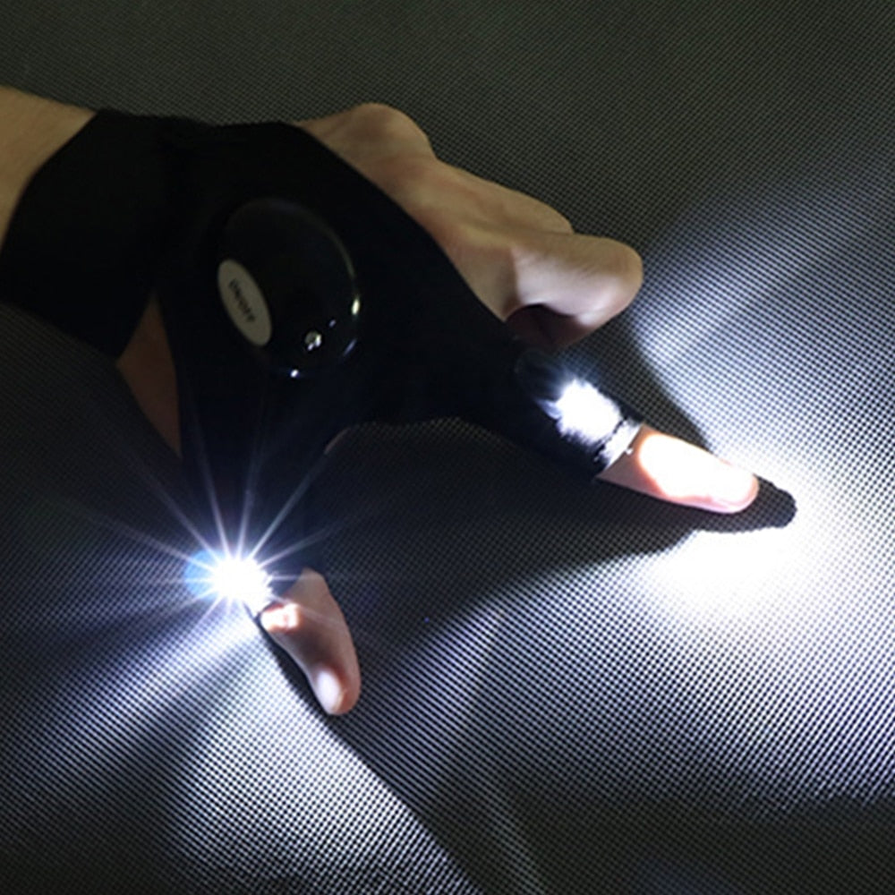 LED Handschoen™ | handsfree licht in het donker