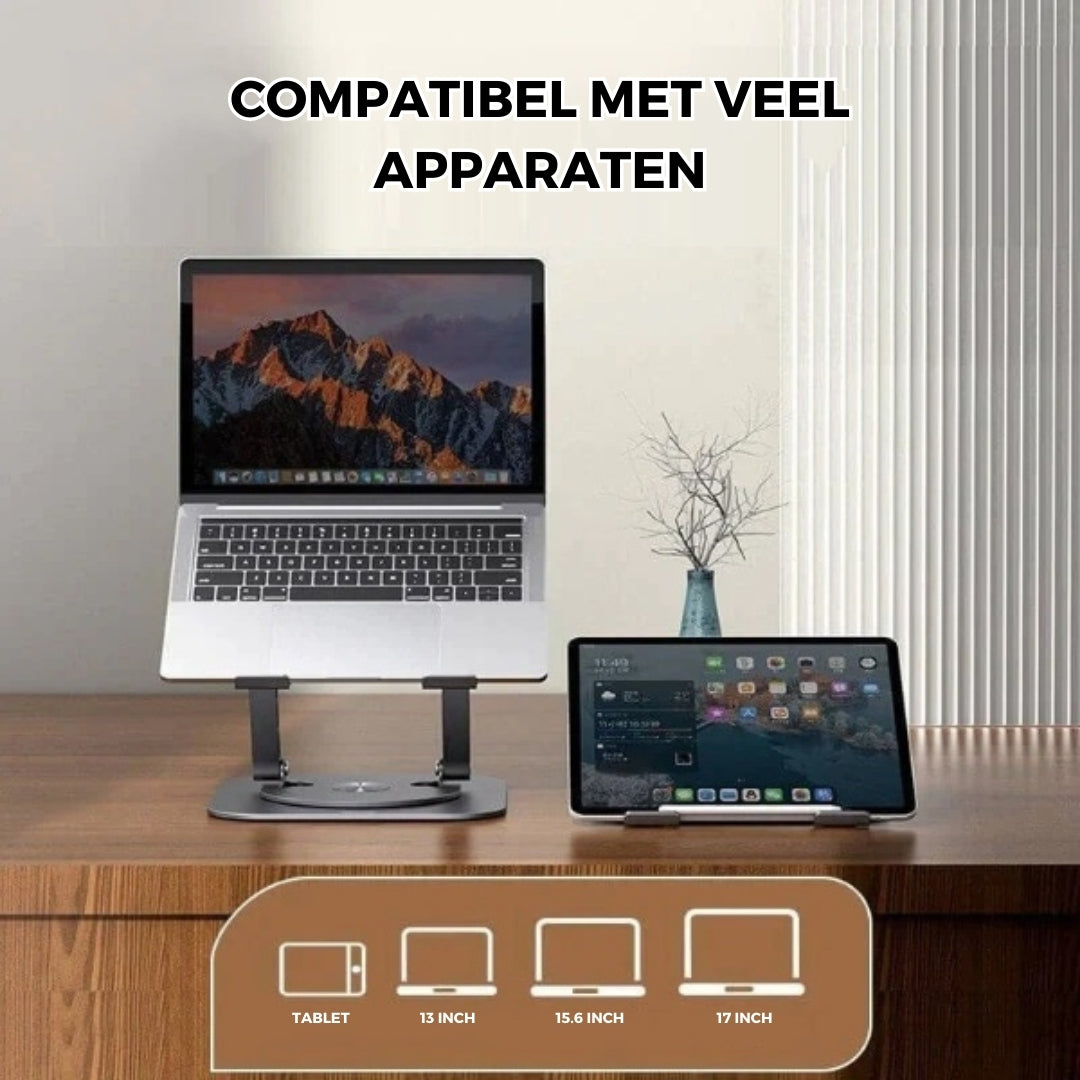 Spinner™ - voor de beste houding en een langer leven van je laptop of tablet
