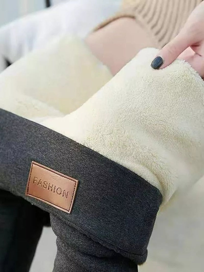 Gevoerde Warme Fleece Legging - nooit meer koud