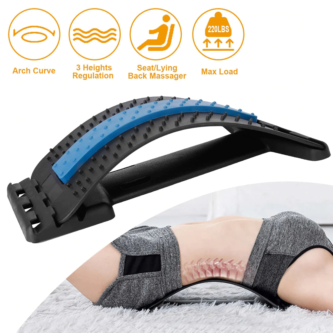 Rug Stretcher™ - heerlijke ontspanning voor je rug