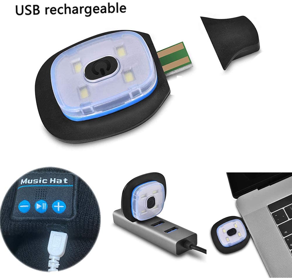 Bluetooth Muts met LEDlicht™ | Geeft je warmte, licht en muziek in de kou