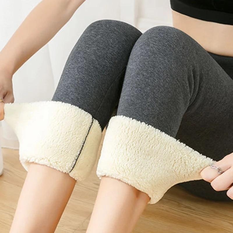 Gevoerde Warme Fleece Legging - nooit meer koud