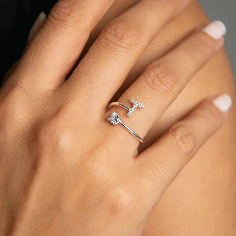 Letter-Ring⢠| Customized One-size ringš