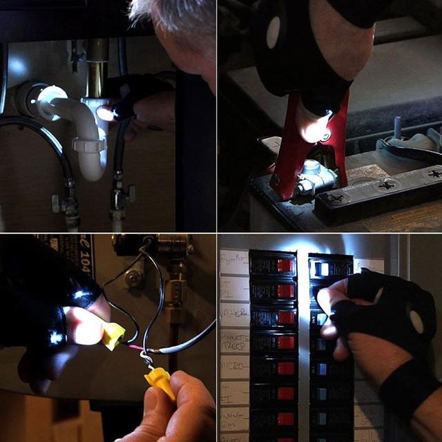 LED Handschoen™ | handsfree licht in het donker