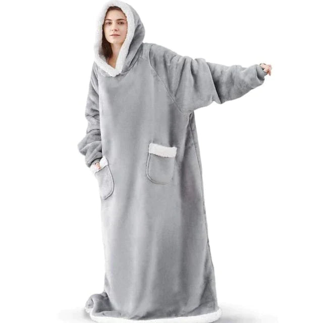 Blanket Hoodie™ | Heerlijk warm en comfy de kou doorstaan