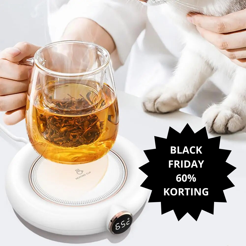Cup Heater™ | Nooit meer koude koffie of thee!