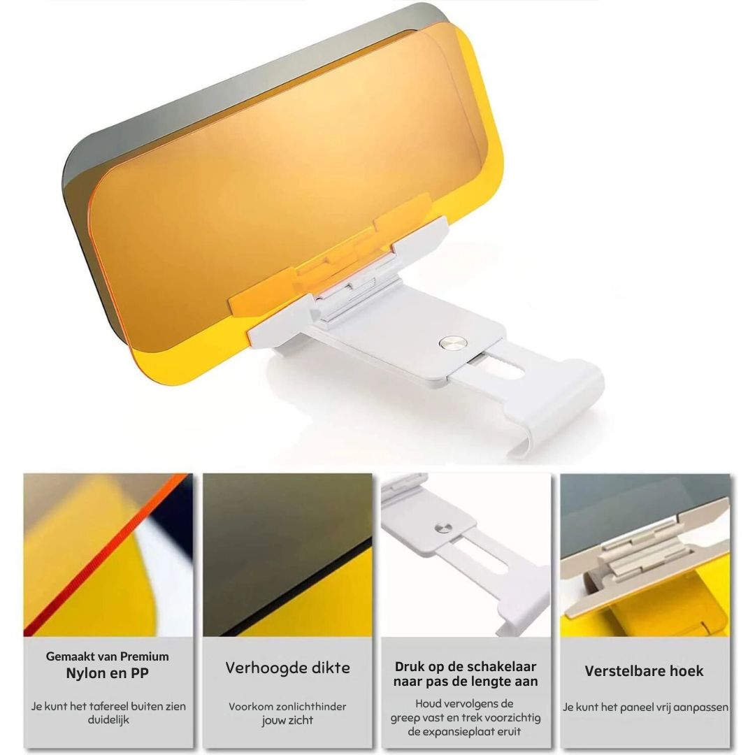 ClearView Auto-Dim Zonneklep™ | Nooit meer verblind