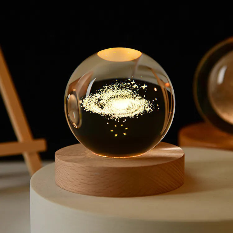 3D Kristallen Bol Lamp™ | Geeft iedere ruimte een nieuwe dimensie