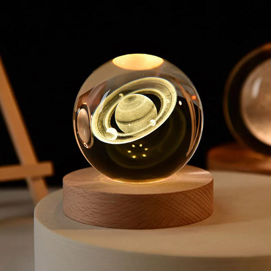 3D Kristallen Bol Lamp™ | Geeft iedere ruimte een nieuwe dimensie