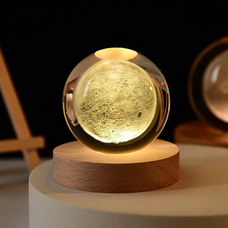3D Kristallen Bol Lamp™ | Geeft iedere ruimte een nieuwe dimensie