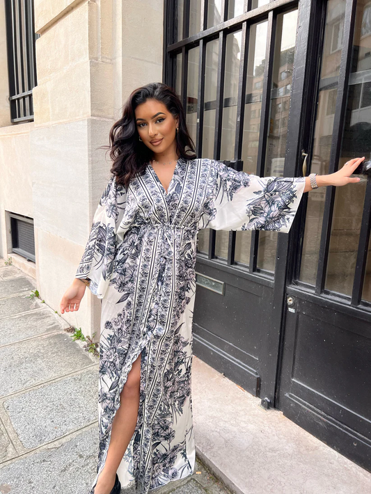 Maxi jurk met wijde mouwen | Comfortabel en stijlvol