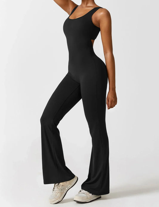 Flare Backless Jumpsuit™ | Boost je zelfvertrouwen!