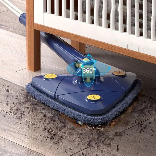Triangle Mop™ | Magische 360° draaibare verstelbare schoonmaakmop
