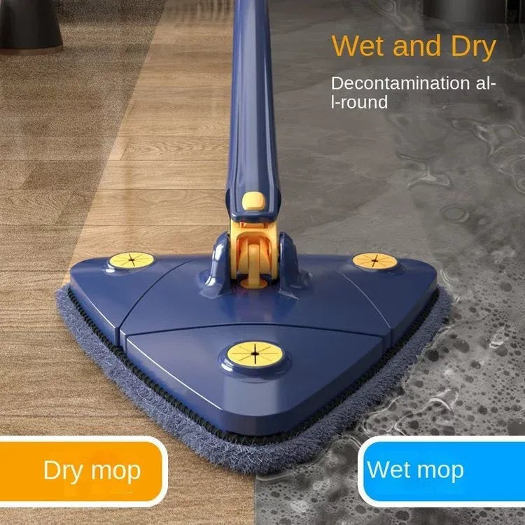 Triangle Mop™ | Magische 360° draaibare verstelbare schoonmaakmop