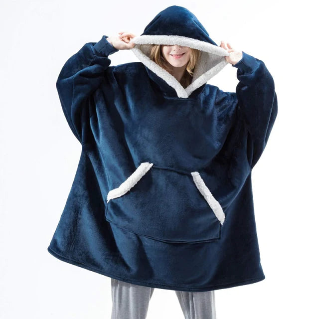 Blanket Hoodie™ | Heerlijk warm en comfy de kou doorstaan