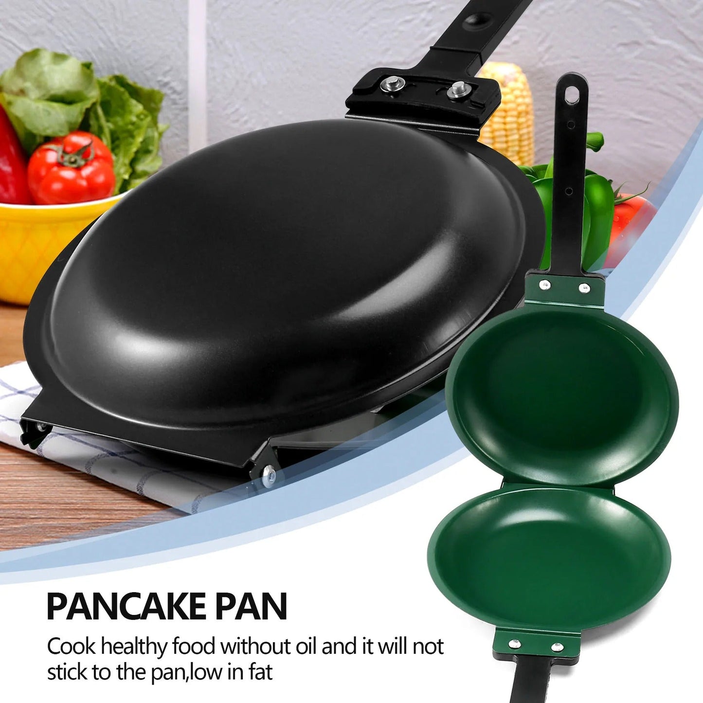 ChefCook™ | Dubbelzijdige Anti-aanbakpan