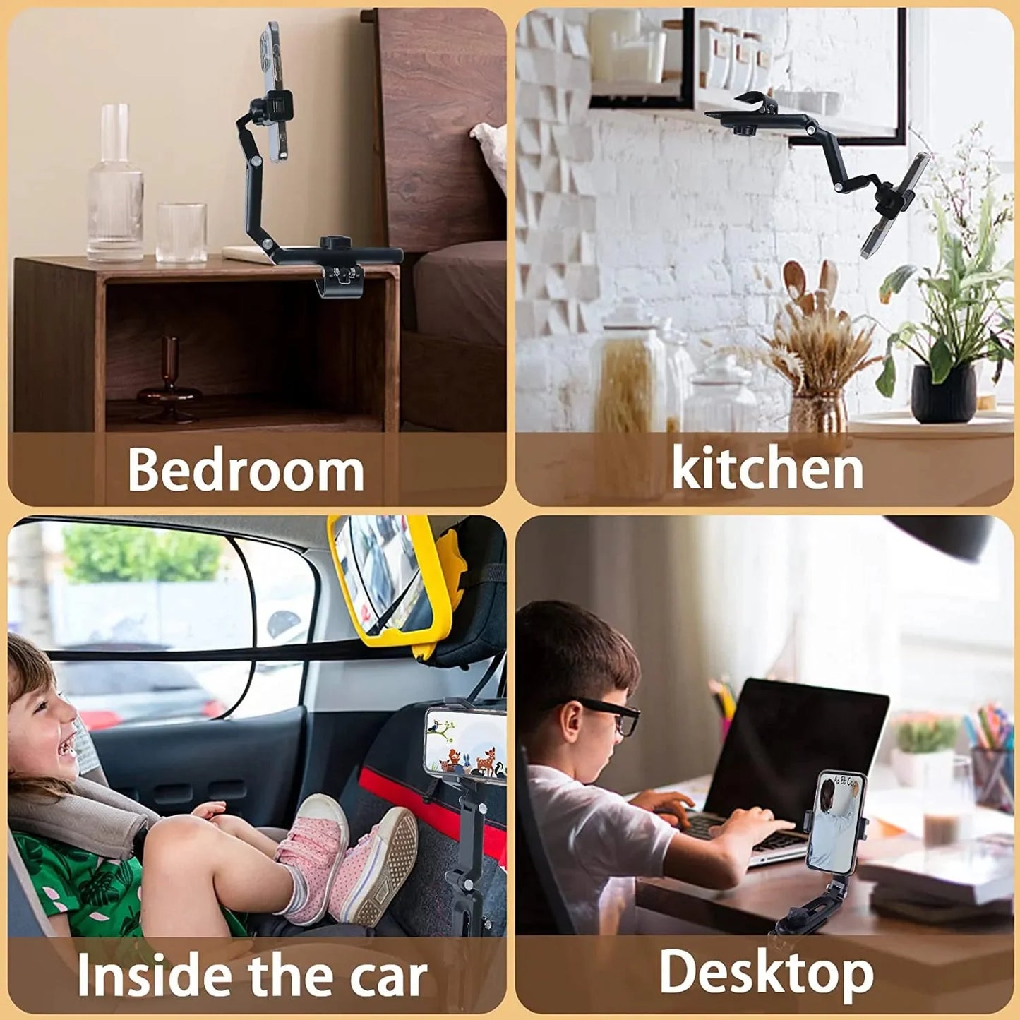 Clip-on telefoonhouder™ | Multifunctionele 360° draaibare houder