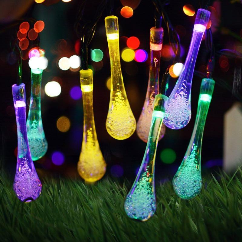 AquaDrop™ - 20 waterdichte lichtjes op zonne-energie, je tuin gratis verlicht!