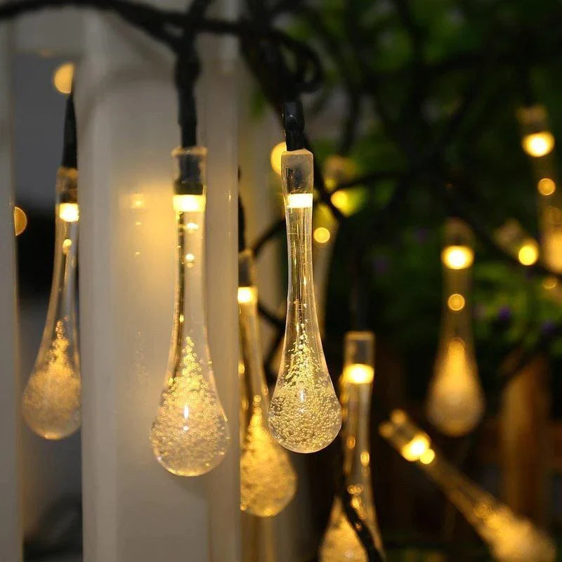 AquaDrop™ - 20 waterdichte lichtjes op zonne-energie, je tuin gratis verlicht!