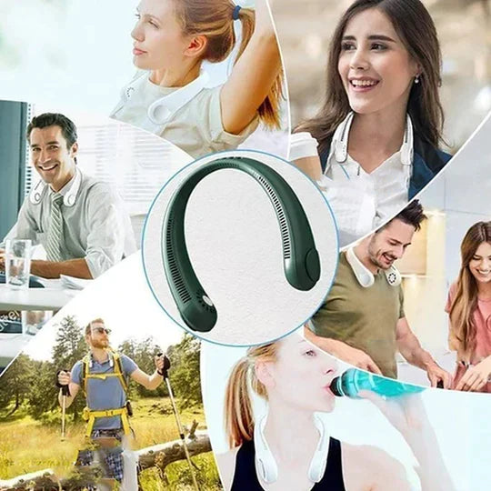 NeckFan™ - Draagbare nek ventilator om overal koel te blijven