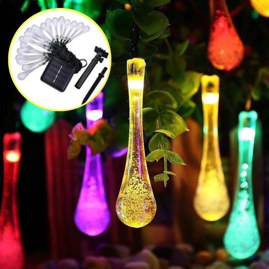 AquaDrop™ - 20 waterdichte lichtjes op zonne-energie, je tuin gratis verlicht!